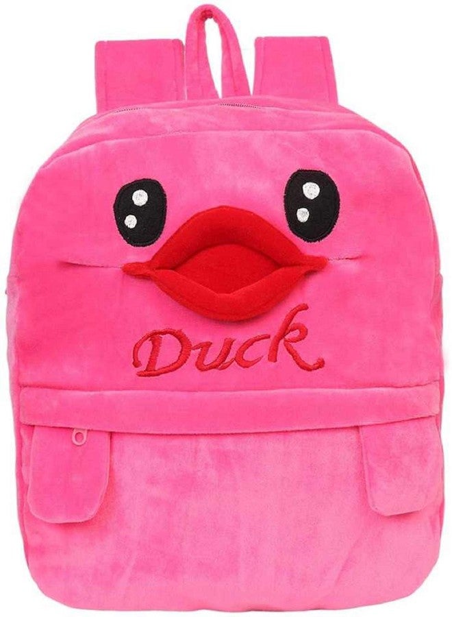 Black Hill Kids School Bag Soft Plush Backpack Cartoon Bags Mini Travel Bag for for Girls Boys Toddler Baby Elephant & Duck - Image 4